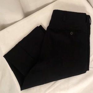 Brooks Brothers Brooksease Black Wool Pleated Dress Pants Boys Size 10